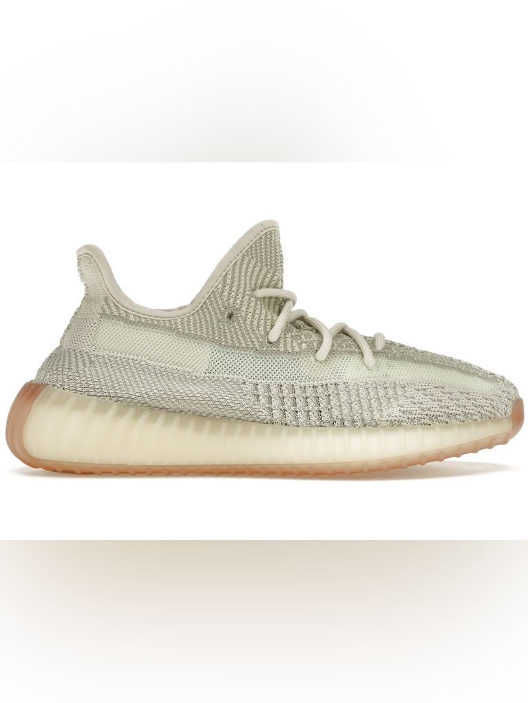 Yeezy Boost 350 V2 Citrin Low-Top Sneakers